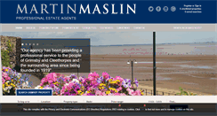 Desktop Screenshot of martinmaslinestateagents.co.uk