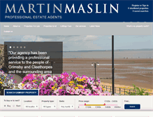 Tablet Screenshot of martinmaslinestateagents.co.uk